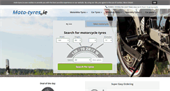Desktop Screenshot of moto-tyres.ie